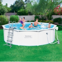 Bestway 15ft x 48in Hydrium Steel Wall Pool Set