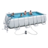 Bestway 16ft Power Steel Rectangular Frame Pool Set (13, 177L)