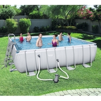 Bestway 16ft x 16ft x 48in Power Steel Frame Pool Set