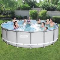 Bestway 16ft x 48in Power Steel Frame Pool Set
