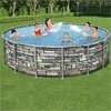 Bestway 16ft x 48in Power Steel Frame Pool Set inc Filter Pump