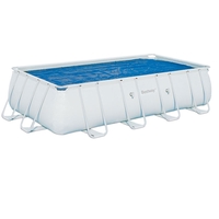 Bestway 18ft Rectangular Frame Solar Pool Cover