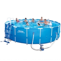 Bestway 18ft x 48in Steel Pro MAX Frame Pool Set