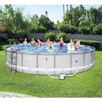 Bestway 20ft x 48in Power Steel Frame Pool Set
