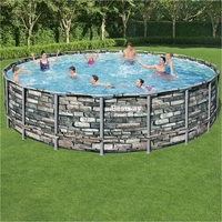 Bestway 20ft x 52in Power Steel Frame Pool Set