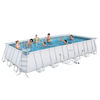Bestway 24ft Rectangular Frame Pool Set