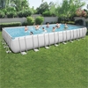 Bestway 31ft 4 x 16ft x 52in Power Steel Rectangular Pool Set