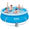 Bestway 8ft Fast Set Pool Set inc Filter Pump