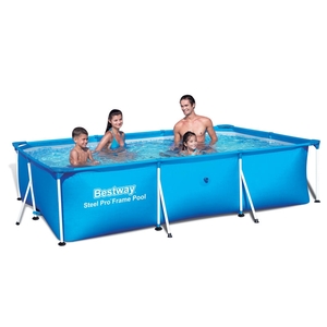 Bestway 9ft 8 x 6ft 6 x 26in Deluxe Splash Frame Pool