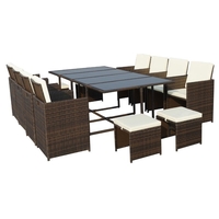 Cannes 12 Seater Cube Set