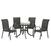 Cayman 4 Seater Round Dining Set