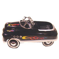 Comet Black Hot Rod Pedal Car