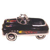 Comet Black Hot Rod Pedal Car