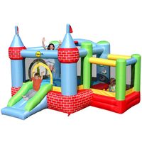Duplay Bouncy Castle with Farmyard Ballpool