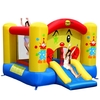 Duplay Clown Bouncy Castle with Slide and Basketball Hoop
