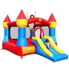 Duplay Large Turret Bouncy Castle with Slide