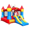Duplay Large Turret Bouncy Castle with Slide