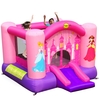 Duplay Princess Slide and Hoop Bouncy Castle