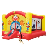 Duplay Super Clown Bouncy Castle with Slide