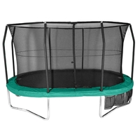 Evostar 14ft x 12ft Oval Trampoline and Enclosure