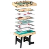 EvoStar 4ft 15-in-1 Folding Multi Games Table