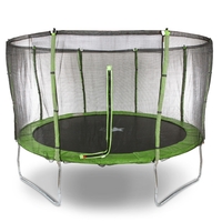 Evostar II 12ft Trampoline and Enclosure (Green)