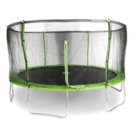 Evostar II 14ft Trampoline and Enclosure (Green)