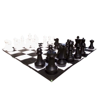 Garden Games Giant Plastic Chess Pieces 60cm Tall