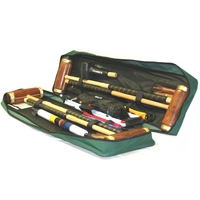 Garden Games Hurlingham 4 Player Croquet Set In Tool Kit Bag