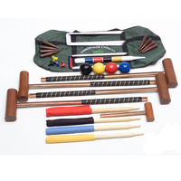 Garden Games Longworth 4 Player Croquet Set (inc Bag)