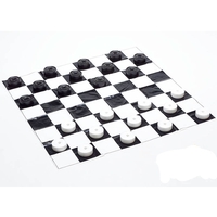 Garden Games Standard Outdoor Draughts Set