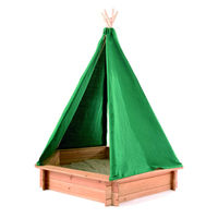 Garden Games Wigwam and Hexagonal Sandpit