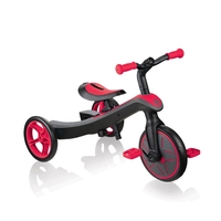 Globber Explorer 2 in 1 Trike Red