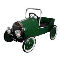 Great Gizmos Classic Green Pedal Car
