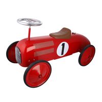 Great Gizmos Classic Metal Racer Red Ride On Car