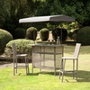 Greenland 2 Seater Bar Set With Canopy