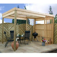 Hallmark Contemporary Barbecue Shelter Gazebo