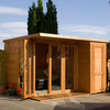 Hallmark Garden Room with Side Shed Summerhouse (8ft x 10ft)