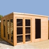 Hallmark Large Garden Room Pool House Summerhouse (10ft x 10ft)
