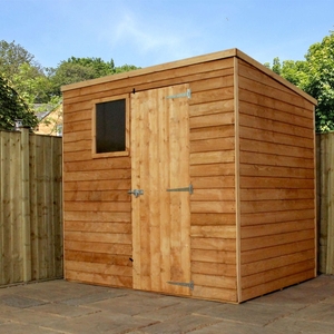 Hallmark Overlap Pent Shed (7ft x 5ft)