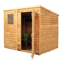 Hallmark Overlap Pent Shed (7ft x 5ft)