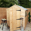 Hallmark Shiplap Large Door OSB Apex Shed (8ft x 6ft)