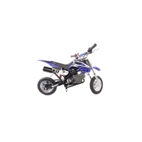 Hawk Moto 49CC Mini Dirt Devil Dirt Bike Blue