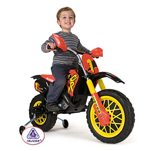 Injusa Motocross Scrambler Motorbike 6 Volt (inc Helmet)