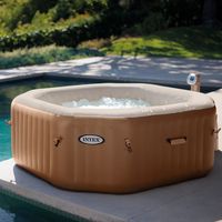 Intex Purespa Bubble Octagonal Hot Tub