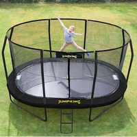Jumpking 10ft x 15ft Oval Trampoline Package