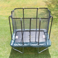 Jumpking Air Bounder 6ft x 9ft Rectangular Combo Trampoline