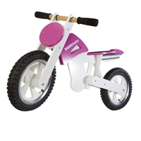Kiddimoto Pink Scrambler Balance Bike