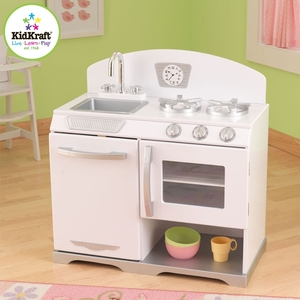 KidKraft White Retro Stove
