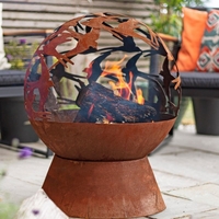 La Hacienda Swallows Fire Globe Fire Pit